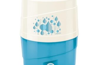 Milton Kool Rover 12 Water Jug PU Insulated, 11 litres, BPA Free, Leak Proof & Portable Jug, Sturdy Handles, Ideal for Travel, Picnic, Offices, Shops, Bluish Green