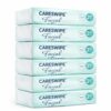 Careswipe 2 Ply Facial Tissue Soft Pack | 600 Pulls | 100 Pulls X 6 Pack | Soft And Highly Absorbent | 100% Natural Virgin Cellulose Fiber