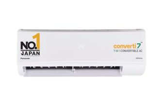 Panasonic 1.4 Ton 3 Star Inverter Split AC (Powerful Mode, Copper Condenser, 7in1 Convertible, 2-Way, PM 0.1 Filter, CS/CU-SU17AKY3T, White)