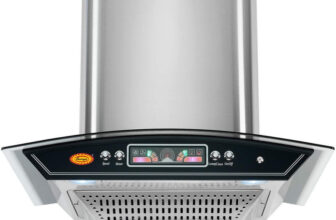 SURYA Ex 1050 Disco Auto Clean Wall Mounted Silver 1400 CMH Chimney