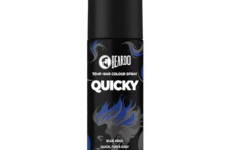 Beardo Quicky Hair Color – Blue Edge, 50 ml | Temporary 1-Day 1-Wash | DIY Instant Hair Color Makeup for Men | No Bleach | No Ammonia | No Damage
