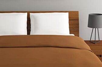 Rubix Home 220 GSM All Season Brown Fleece Blanket Double Bed| TC – 220