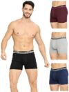 VIP Ultra Super Combed Cotton Trunks for Men | Ultra Soft Fresh Underwear Trunks – Assorted (Pack of 4)