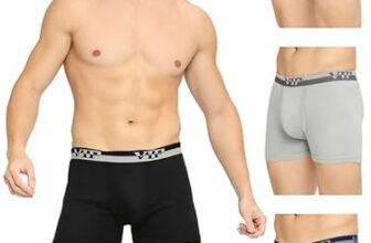 VIP Ultra Super Combed Cotton Trunks for Men | Ultra Soft Fresh Underwear Trunks – Assorted (Pack of 4)