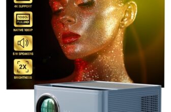 Lifelong Electronics PixelBeam Smart Projector | Android, 1080P Full HD Native & 4K Ultra HD Support | 7500 Lumens | for Room & Outdoors | All OTT Apps | WiFi/BT, Mirroring, USB, HDMI, Speakers