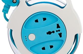 Nippo Flexi Cord I Universal Socket with Master Switch I 4 Mtr Cord I 1 Year Warranty