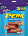 Cadbury Perk Mini Treats Chocolate Coated Wafers Bars(115.5 g)