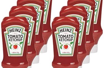 HEINZ Tomato Ketchup, 8 x 910 g