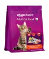 Amazon Basics Dry Cat Food | 1 Kg Trial Pack| Ocean Fish | with Real Chicken Meat & Fish | Suitable for Adult Cats | Packed with Protein | Suitable for All Breeds