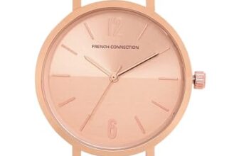 French Connection Stainless Steel Analog Rose Gold Dial Women’s Watch-Fc007Rgm