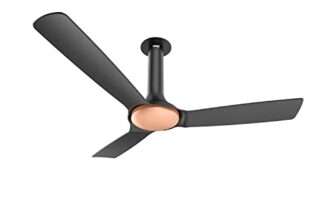 RR Signature New York Chelsea 1200MM Silent Ceiling Fan for Home and Office with BEE 3-Star Rating and 40% Energy Saving (3 + 2 Years Warranty, Merc Black Copper)