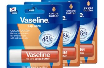Vaseline Lip Care Aloe Vera Lip Balm Stick 4.8g (Pack of 3)