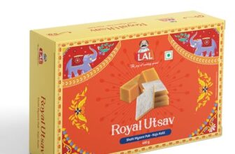 Lal Sweets Royal Utsav 400g || Mysore Pak || Kaju Katli || Diwali Gift Box || Sweets Gift || Gift Hampers