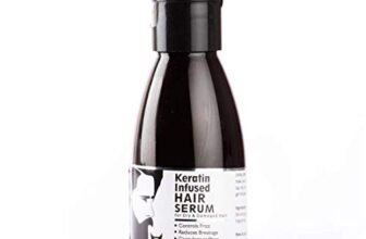 Qraa Keratin Infused Hair Serum for Dry and Damaged Hair, 100ml