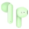 CrossBeats TWS Ear Buds | 30Hrs Playtime | Ultralight Bluetooth Earphones with Mic & Voice Assistant | Passive Noise Cancelling | Type-C Fasting Charging (Green)
