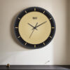 AJANTA Analog 30 cm X 29 cm Wall Clock(Gold, With Glass, Standard)
