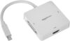 Amazon Basics AmazonBasics Mini DisplayPort to HDMI/DVI/VGA Adapter – White, 5-Pack