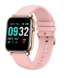 French Connection F1 (Color : Pink ) Touch screen Unisex Metal case Smartwatch with Heart rate & Blood pressure monitoring,upto 14 days active battery life and Silicone strap (F1-C)