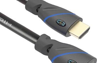 C&E 4K HDMI Cable 6ft, HDMI Cable Male to Female Support 4K@24Hz, 10.2 Gbps, Support ethernet, Dolby Vision, eARC Compatible with Apple TV, Nintendo Switch, Roku, Xbox, PS4, Projector-1.8M