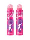 Spinz Exotic Perfumed Deo for Women | Bulgarian Rose Fragrance | Long Lasting Freshness, 24 Hours Protection from Odour – 200 ml (Pack of 2)