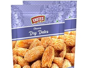 Exotes (Dried Chuara/Peela Sukha Khajoor, 400g (2x200g))