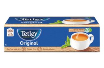 Tetley Original Black Tea,Pack of 100 Tea Bags,100 grams