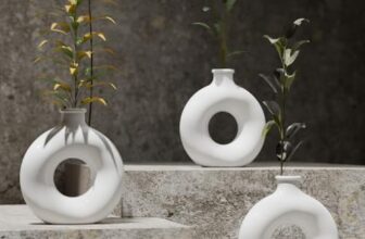 Lifelong Set of 3 Home Decor Planters for Living Room & Balcony | 8.75 Inch Flower Pot | Decorative Indoor for Plants | Gamla, Pot Stand for Home Decoration | Ideal for Small Plants