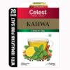 Celest Kahwa Green Tea, 20 Tea Bags | Helps in Detox | Contains Desi Herbs & Spices