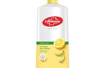 Lifebuoy Lemon & Aloe Bodywash | 12hr deo fresh | Fights body odour germs| 750ml