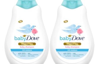 Baby Dove Shampoo, 400 ml (Pack of 2)