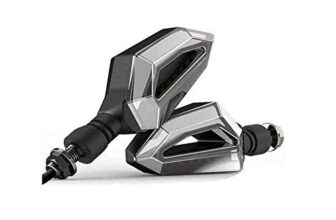 Guance DRL LED Turn Signal Dual Color DRL Bike Indicator for Universal Motorcycle, Bike for Suzuki Burgman 125 (Pack of 4 Pcs)