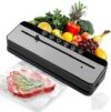 FIZLOZ Automatic Vacuum Sealer Machine for Food Storage | Portable Electric Food Saver with Sealing Bags | Air Tight Vacuum Packing Machine for Meat, Vegetables & Fruits