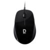 D SELECT Wired Mouse DS112-Black with USB Type C Connector, 1200DPi, Lightweight | Marketed by Dell