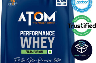 AS-IT-IS Nutrition ATOM Performance Whey 1Kg Pista Fusion Whey Protein(1 kg, Pista Fusion)