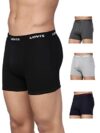 Levis Men’s Solid Boxer Briefs Asoorted Color Pack of 3 Assorted