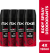 AXE intense Body Spray  –  For Men(150 ml, Pack of 4)