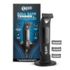 BEARDO Ball Safe Trimmer For Men|Fast Charging Trimmer For Intimate Parts, Beard, Body|Body Grooming Kit – No Nicks Or Cuts, Powerful Motor, Type C, Fast Charging, 110-Min Runtime,Black