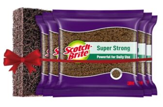 Scotch-Brite Super Strong (Powerful Action)-Pack of 5