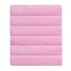 Bathla Spic & Span Multi Purpose Micro Fiber Cleaning Cloth – 340 GSM: 30cmx30cm (Pack of 6 – Pink)