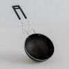 Add2Cart Pre-Seasoned Tadka Pan, Compatible with Gas | Toxin-Free, Chemical Coating-Free, 100% Pure (Black Stainless Steel, 400ML)