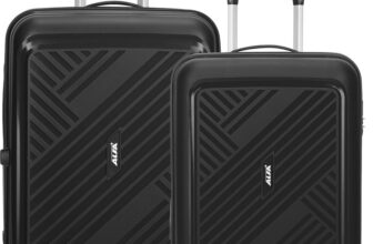 ALFA Rhino 2 (Small 55cm| Medium 65cm) – Trolley Bag Cabin & Check-in Set 8 Wheels – 26 Inch