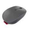 Lenovo Go Wireless Multi-Device Mouse | Connect & Switch: Upto 3 devices | Upto 2400 DPI | Rechargeable | Fast Charge (Upto 3 months in 1.5hrs) | Programmable | 75g ultra-light | 3Yr Exchange Warranty