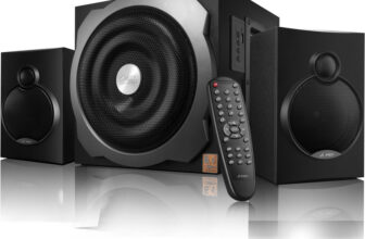 F&D A521X 104 W Bluetooth Home Theatre(Black, 2.1 Channel)