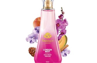Yardley London London Mist Perfume| Floral & Ozonic Scent| 90% Naturally Derived| Orchid & Perfume for Women| 50ml