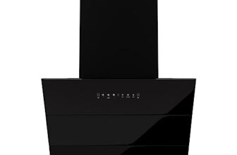 Crompton SensoSmart Inclined 60cm Filter less Auto Clean Wall Mounted Chimney Black 1290 CMH – CHD-SSI60FLE-MBL