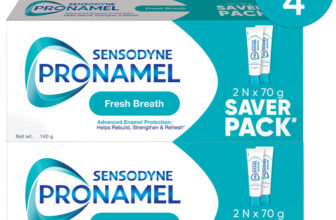 Sensodyne Pronamel Enamel Care Toothpaste with Cavity Protection & Fresh Breath, 4x70g Toothpaste(280 g, Pack of 4)