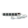 Ideakard SP50 – 5-Socket Power Strip | Surge Protection, Copper Cable & Reset Switch | 2m ABS Body, 3-Year Warranty