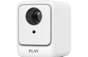 Play Big 1 Full HD Native Led Versatile Smart 4k 3D Projector with Android 9.0, Wi-Fi, Bluetooth, 4500lm, 1+8GB Electrical Zoom by Remote