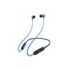 Ekko Unplug N02 Bluetooth Neckband, 15 Hours Playback Time, Bluetooth V5.1, 10 mm Driver, Twin Connect, Voice Assistance (Blue)