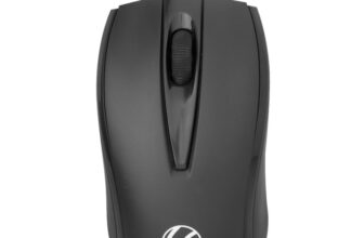LAPCARE L-70 Plus / 1200 DPI Wired Ambidextrous Optical Mouse(USB 2.0, Black)